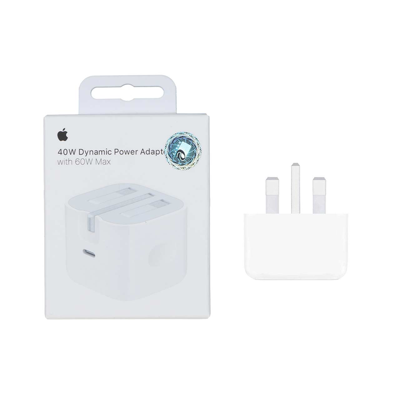 شارژر 40 وات اپل مدل 40W Dynamic Power Adapter with 60W Max - اصلی