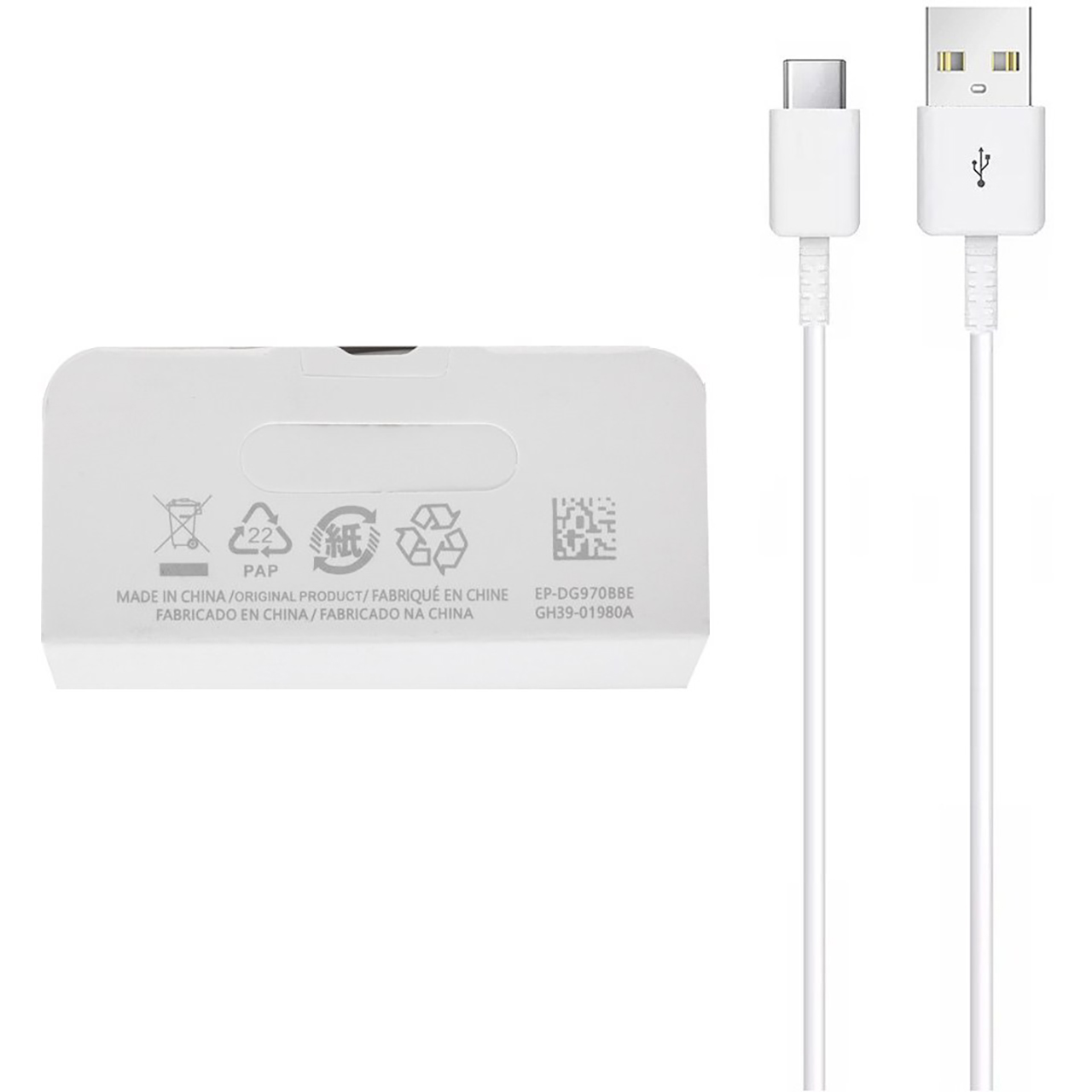 کابل شارژ Samsung Type-C - فست - 15 وات - درجه 1
